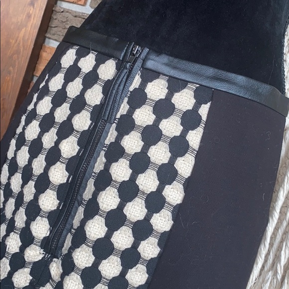 🖤 H&M Black & Cream Mini Skirt - Picture 4 of 6